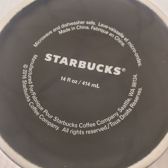 Starbucks Holiday Mug Ornaments black red and white - Picture 10 of 10